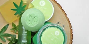 Hemp oil Body scrub
