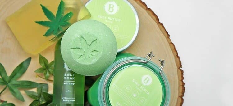 Hemp oil Body scrub